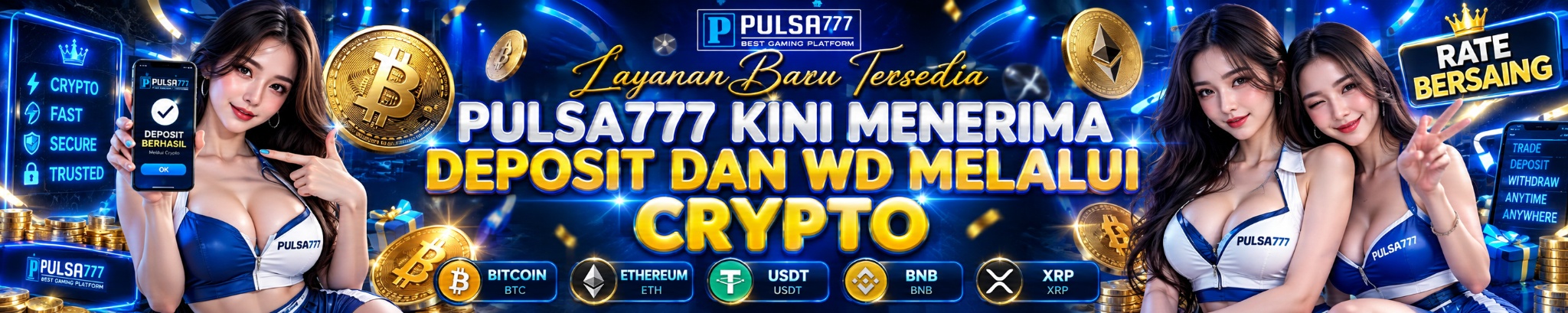 Deposit Crypto Pulsa777