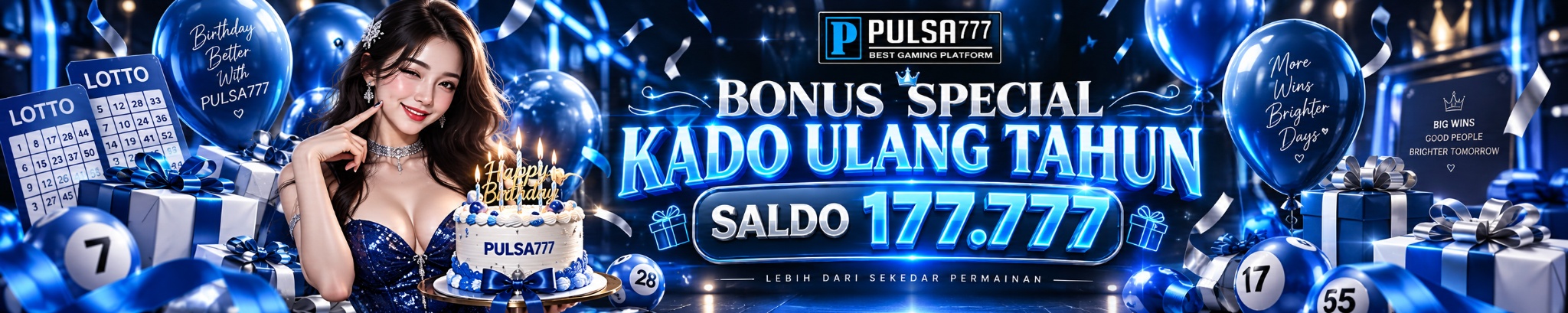 Bonus Ulang Tahun Pulsa777